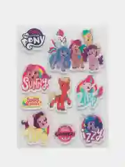 Наклейки гелевые My Little Pony, дизайн 2