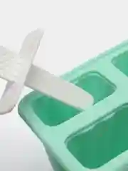 Зеленый силиконовая форма для мороженого "Эскимо"