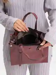 Бордовый сумка женская