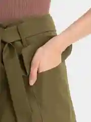 Зеленый юбка карго женская