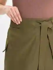Зеленый юбка карго женская