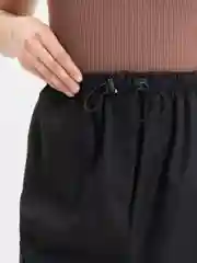 Черный юбка карго женская