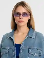 Сиреневый солнцезащитные очки женские