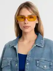 Лимонный солнцезащитные очки женские