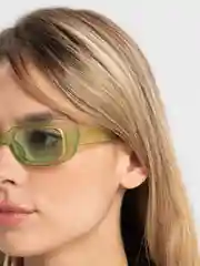 Зеленый солнцезащитные очки женские