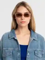 Шоколадный солнцезащитные очки женские