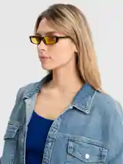 Желтый солнцезащитные очки женские