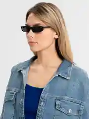 Черный солнцезащитные очки женские
