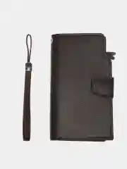 Черный портмоне мужское,кошелек мужской,многофункциональный, пормоне для мужчин, на 23 февраля