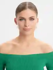Золотой серьги с подвеской "Сердце"