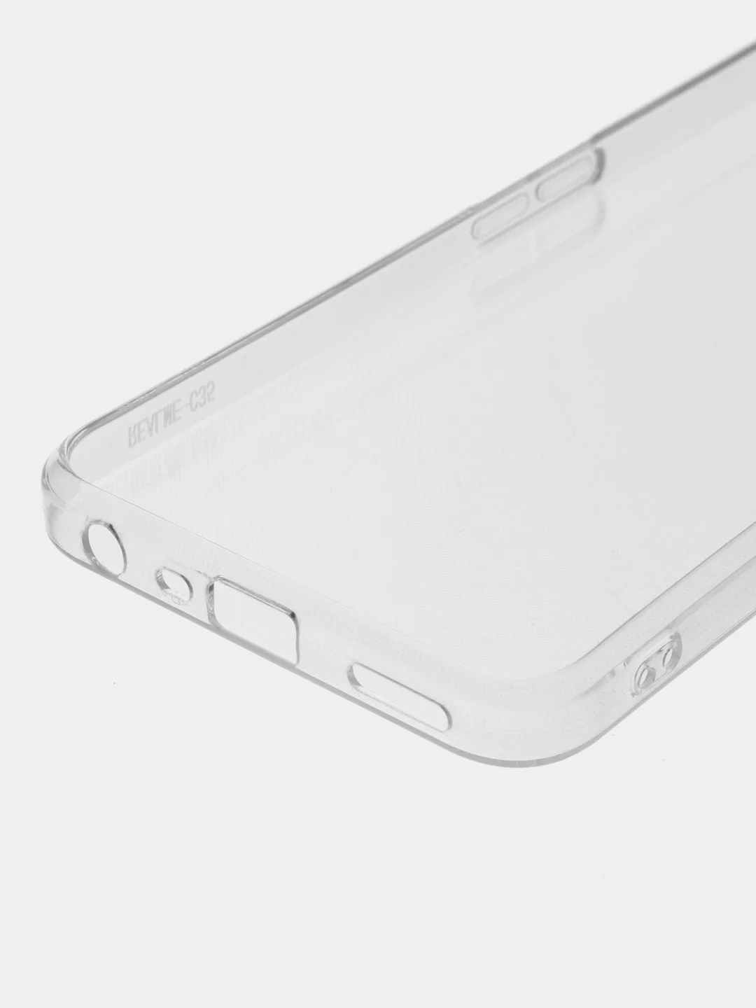 Прозрачный чехол для Realme C35 (Реалми С35), силиконовый, матовый