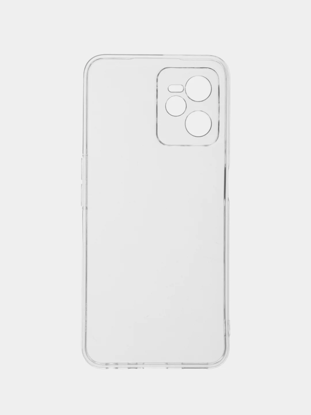Прозрачный чехол для Realme C35 (Реалми С35), силиконовый, матовый