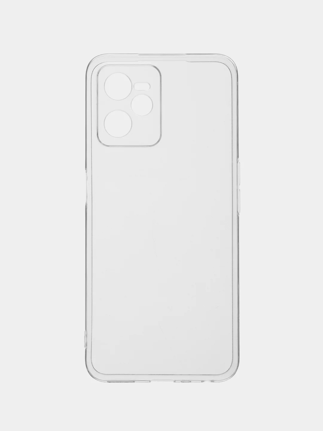 Прозрачный чехол для Realme C35 (Реалми С35), силиконовый, матовый