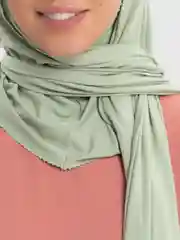 Мятный балаклава, с капюшоном