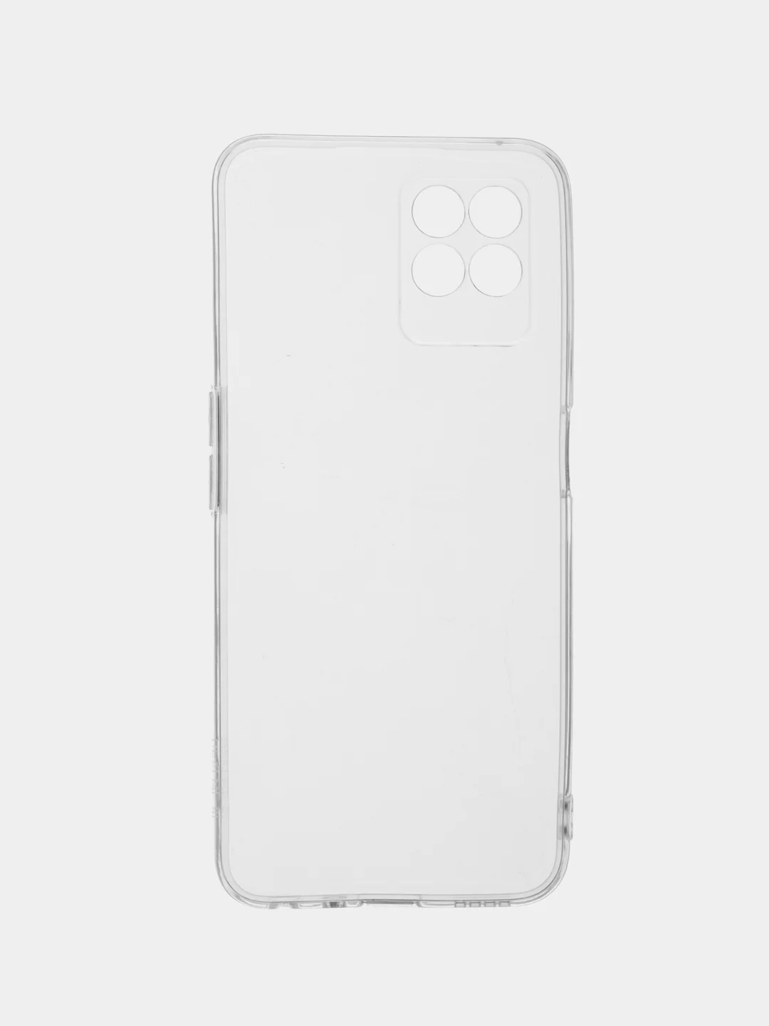 Прозрачный чехол для Realme 8i, Narzo 50 (Реалми 8I, Нарзо 50) силиконовый, матовый