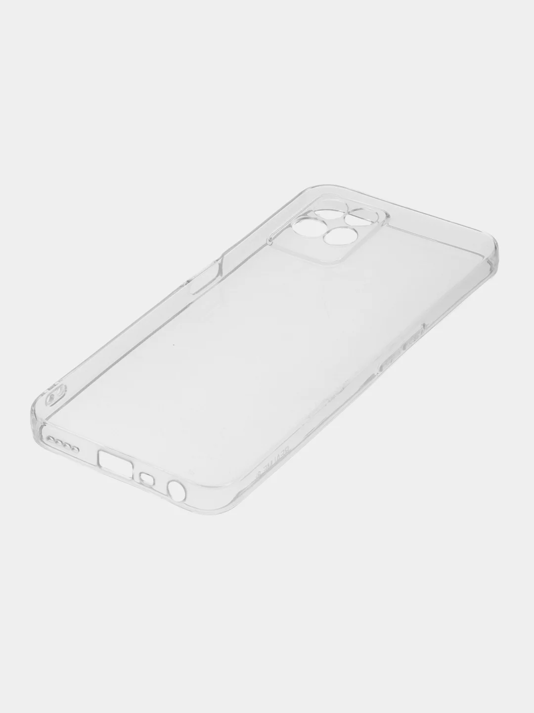 Прозрачный чехол для Realme 8i, Narzo 50 (Реалми 8I, Нарзо 50) силиконовый, матовый