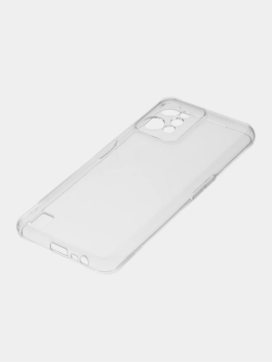 Прозрачный чехол для Realme C31 (Реалми С31), силиконовый, матовый