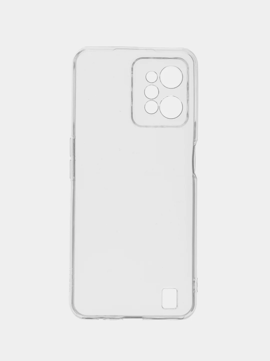 Прозрачный чехол для Realme C31 (Реалми С31), силиконовый, матовый