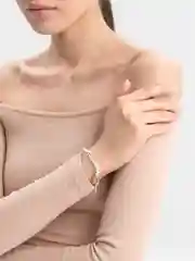 Серебряный браслет женский, бижутерия, серебро