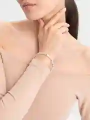 Серебряный браслет женский, бижутерия, серебро