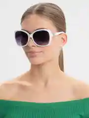 Белый женские солнезащитные очки