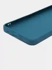 Синий чехол для OPPO A17/OPPO A17k, силиконовый, матовый