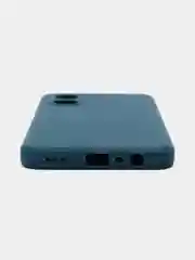 Синий чехол для OPPO A17/OPPO A17k, силиконовый, матовый