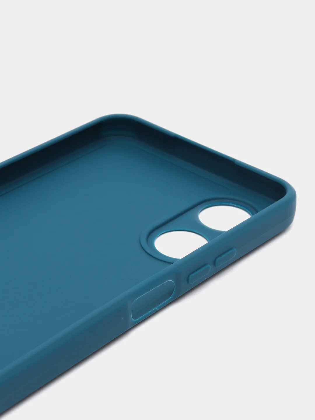 Синий чехол для OPPO A17/OPPO A17k, силиконовый, матовый