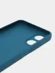Синий чехол для OPPO A17/OPPO A17k, силиконовый, матовый