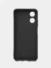 Черный чехол для OPPO A17/OPPO A17k, силиконовый, матовый