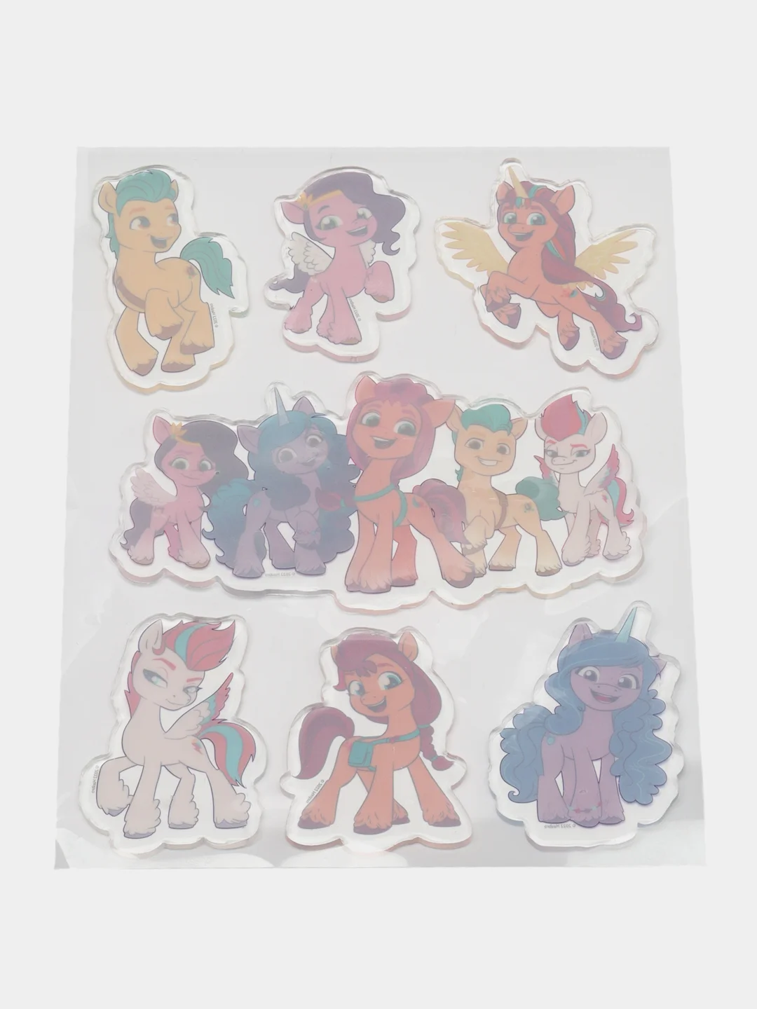 Наклейки гелевые My Little Pony, диз. 1