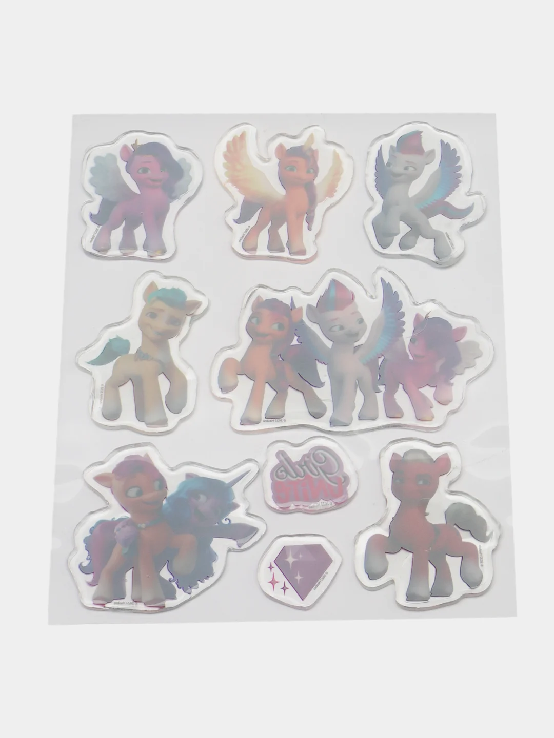 Наклейки гелевые My Little Pony, диз. 3