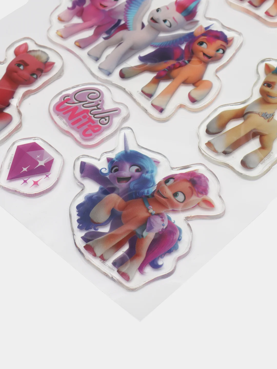 Наклейки гелевые My Little Pony, диз. 3