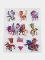 Наклейки гелевые My Little Pony, диз. 3