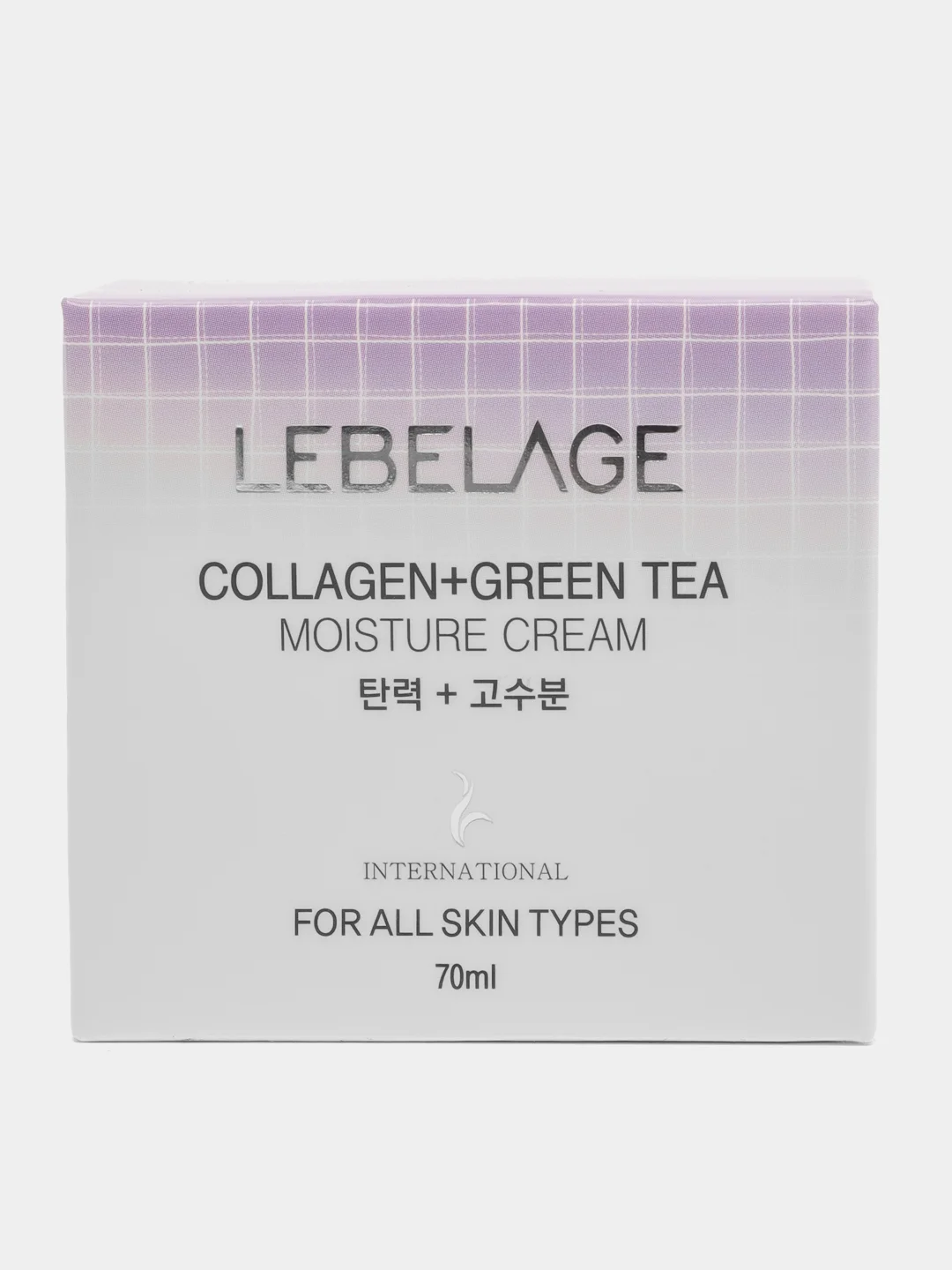 Крем для лица увлажняющий с коллагеном и зеленым чаем LEBELAGE COLLAGEN+GREEN TEA, 60 мл