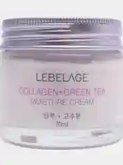 Крем для лица увлажняющий с коллагеном и зеленым чаем LEBELAGE COLLAGEN+GREEN TEA, 60 мл