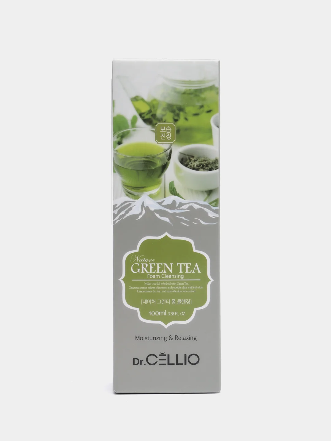 Пенка для лица с экстрактом зеленого чая Dr.CELLIO G70 NATURE GREENTEA, 100 мл