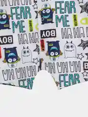 Белый боди-песочник для малышей
