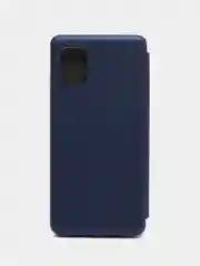 Синий чехол-книжка для Samsung Galaxy A 31, экокожа (Самсунг А31), Samsung Galaxy A31