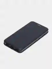 Темно-синий чехол-книжка для Huawei Honor 7 / Хонор 7, экокожи