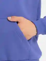 Аметистовый толстовка с капюшоном, унисекс