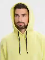 Лимонный толстовка с капюшоном, унисекс