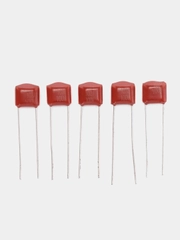 Конденсатор пленочный  0.001uf / 1nf / 1000pf 100v 10% CL21  (5 штук)