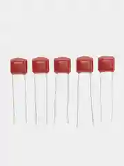 Конденсатор пленочный  0.001uf / 1nf / 1000pf 100v 10% CL21  (5 штук)