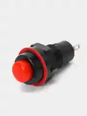 Кнопка DS-213 2A/250VAC без фиксации красная