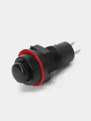 Кнопка DS-213 2A/250VAC без фиксации черная