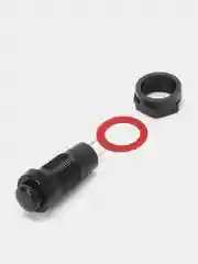Кнопка DS-213 2A/250VAC без фиксации черная