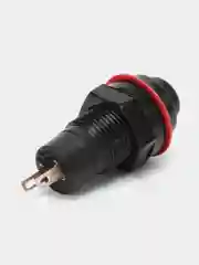 Кнопка DS-213 2A/250VAC без фиксации черная