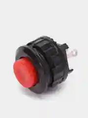 Кнопка DS-500 1A/250VAC без фиксации красная