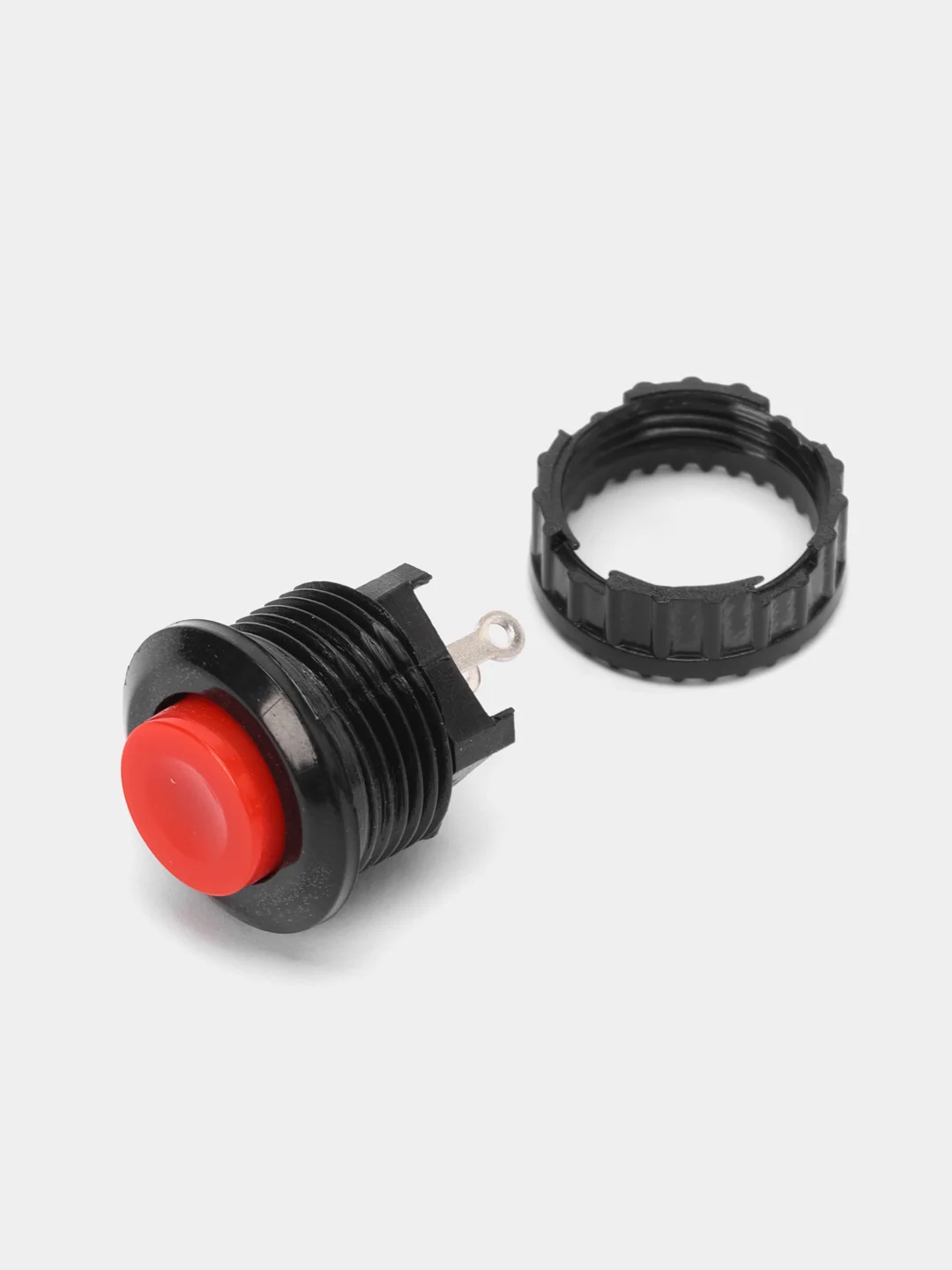 Кнопка DS-500 1A/250VAC без фиксации красная
